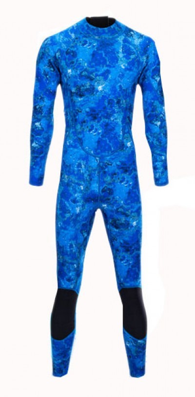 ADS006 custom-made personalized wetsuit style design one-piece wetsuit style 3MM production of whole printed wetsuit style wetsuit workshop side view